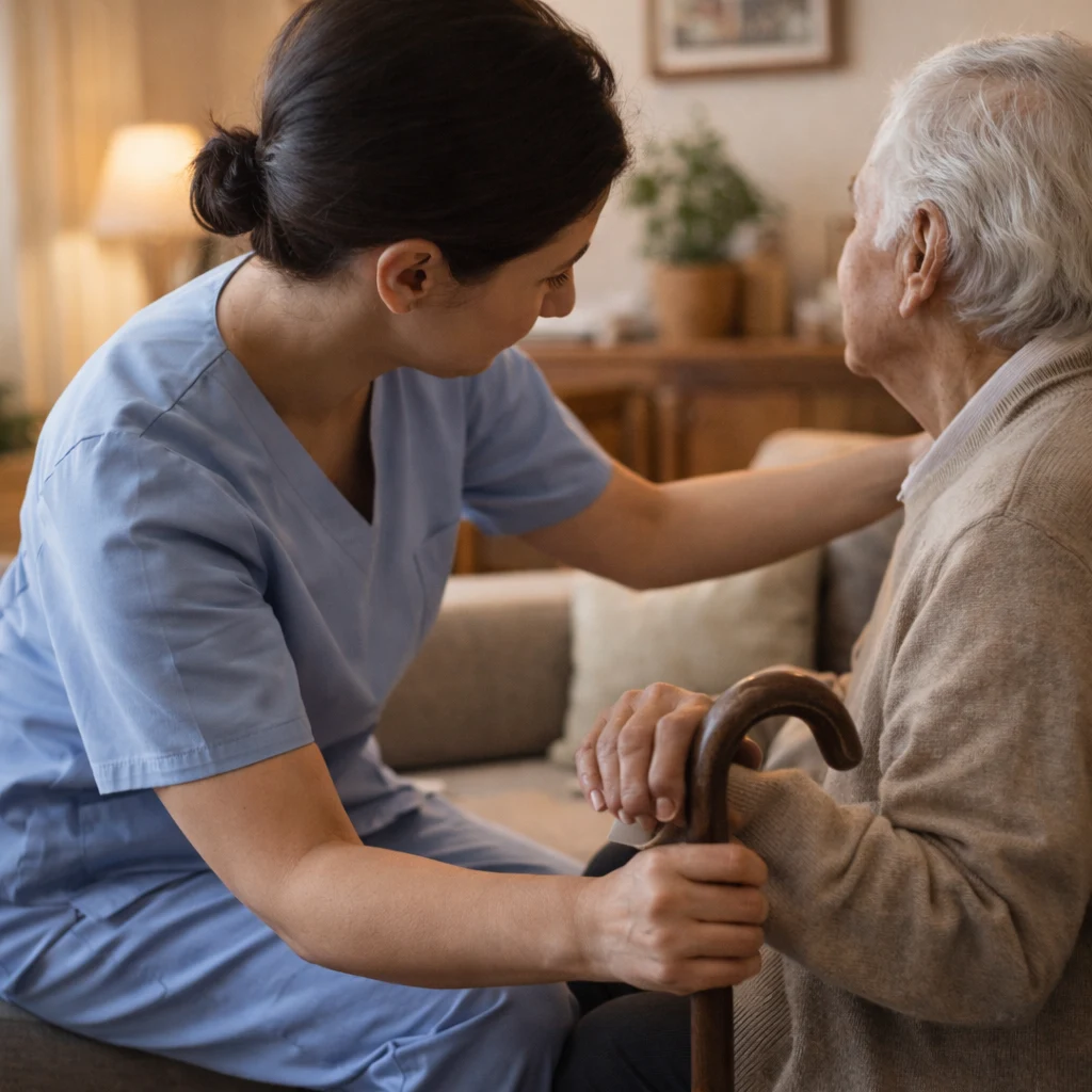 راهنمای کامل انتخاب بهترین خدمات پرستاری از سالمند در منزل با قیمت مناسب
